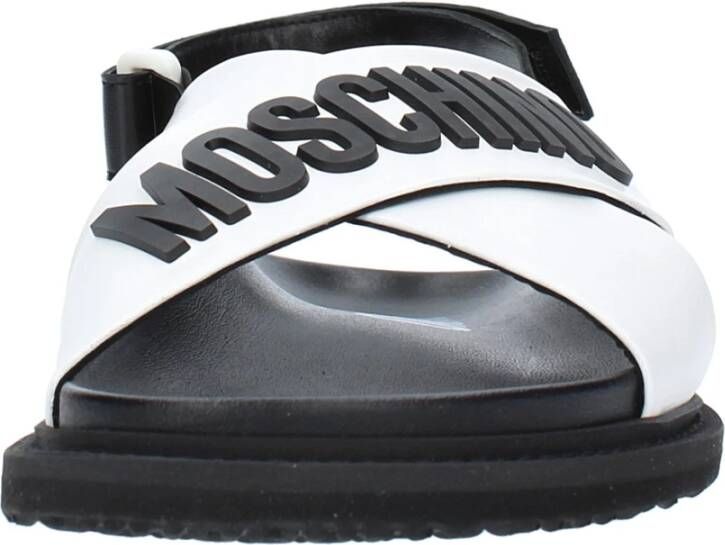 Moschino Sandalen Wit White Dames