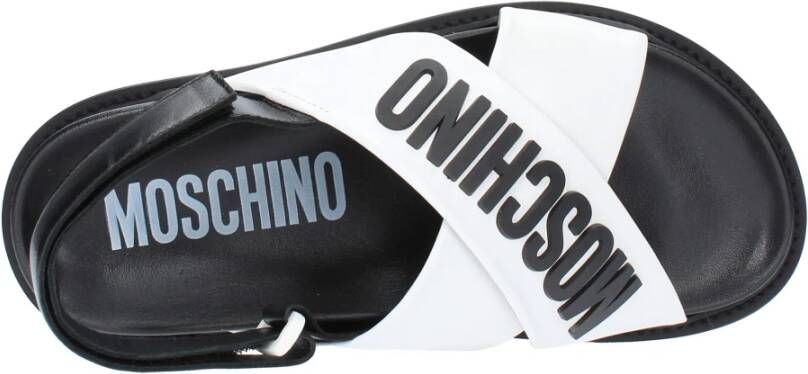 Moschino Sandalen Wit White Dames