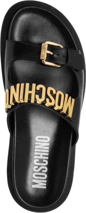 Moschino Sandals Black Heren