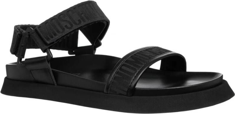 Moschino Sandals Black Heren