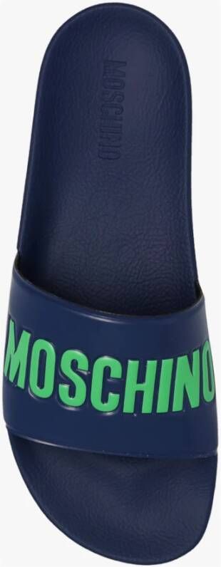 Moschino Schuifregelaars Blauw Heren