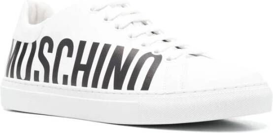 Moschino Shoes Wit Heren