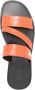 Moschino Oranje Krokodil Crossover Band Sandalen Orange Heren - Thumbnail 4