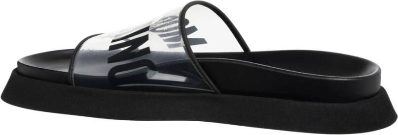 Moschino Slides Black Dames