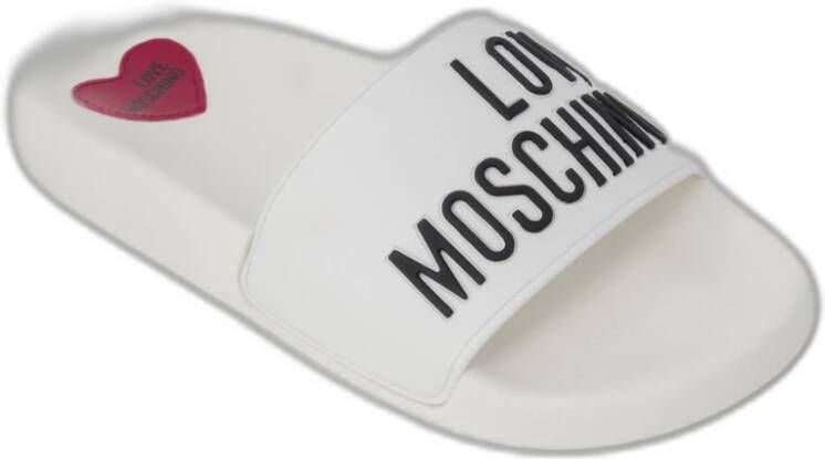 Moschino Slippers White Dames