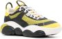 Moschino Gele gelaagde lage sneakers Yellow Heren - Thumbnail 2