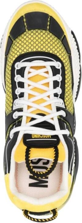 Moschino Sneakers Geel Heren