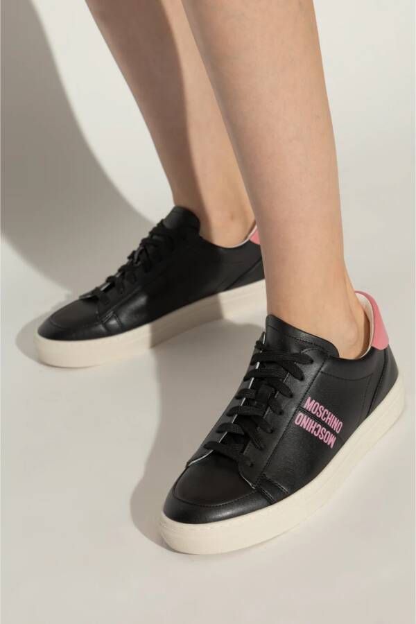 Moschino Sneakers met logo Black Dames