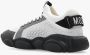 Moschino Teddy Sneakers met Mesh Suede Neopreen en Leer White Dames - Thumbnail 8