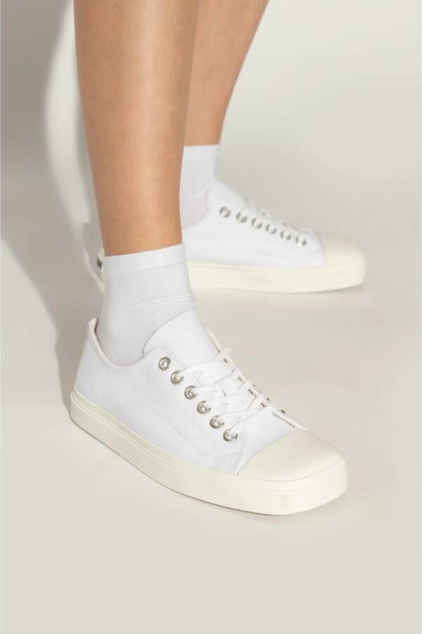 Moschino Sneakers met vierkante neus White Dames