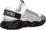 Moschino Witte Sneakers met Geperforeerd Detail White Heren - Thumbnail 6