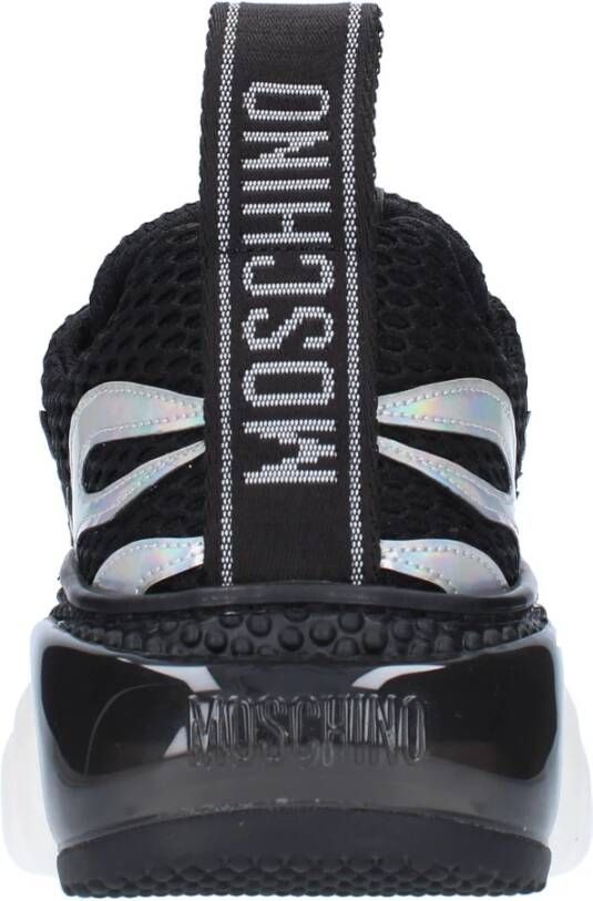 Moschino Sneakers Zwart Black Heren