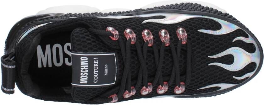 Moschino Sneakers Zwart Black Heren