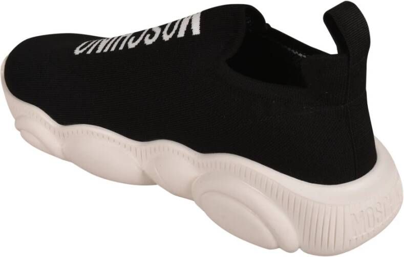 Moschino Teddy Bear Sneakers Stijlvolle Herenschoenen Black Heren - Foto 13