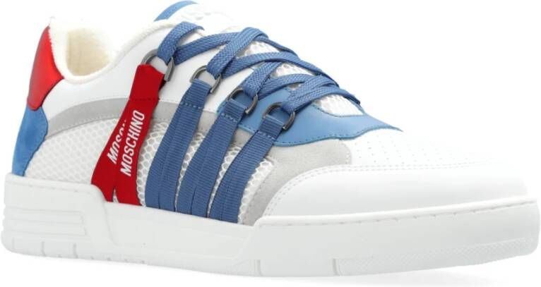 Moschino Sportschoenen met logo Multicolor Heren