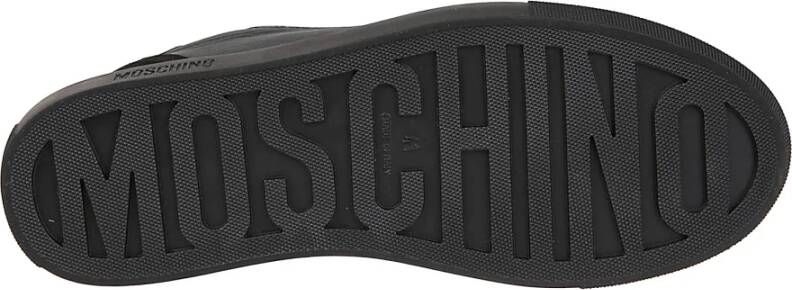 Moschino Stijlvolle Golia25 Sneakers Black Heren