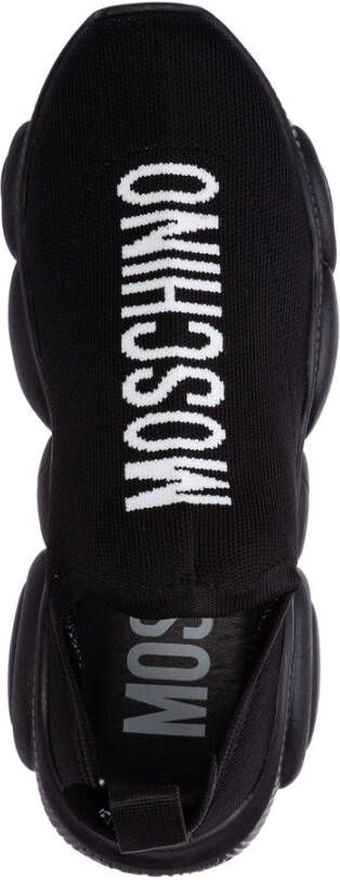 Moschino Teddybeer run sneakers Zwart Dames