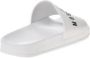 Moschino Trendy Heren Sliders voor Zomercollectie White Heren - Thumbnail 5