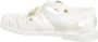 Moschino Verstelbare Jelly Sandalen Effen Patroon White Dames - Thumbnail 4