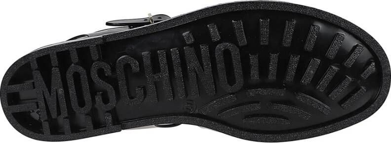 Moschino Zomer Jelly Sandalen Black Heren