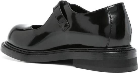 Moschino Zwarte gespsluiting schoenen Black Dames