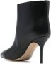 Moschino Zwarte Logo-gegraveerde Stiletto Laarzen Black Dames - Thumbnail 3