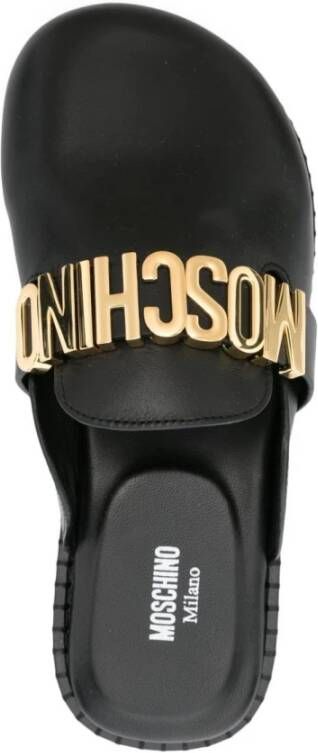 Moschino Zwarte Sandalen Black Dames