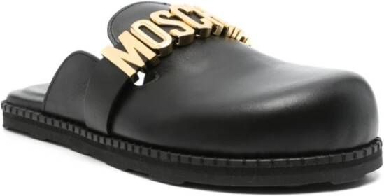 Moschino Zwarte Sandalen Black Dames