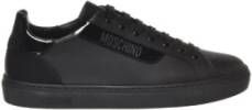 Moschino Zwarte Sneakers Black Heren