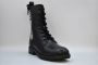 Moschino Zwarte Veterschoenen voor Dames Aw21 Black Dames - Thumbnail 2