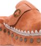 Mou 611001A Sabot Klomp Plain Vrouwen Brown Dames - Thumbnail 19