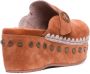 Mou 611001A Sabot Klomp Plain Vrouwen Brown Dames - Thumbnail 20