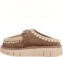 Mou Beige Enkellaarzen voor Dames Aw23 Beige Dames - Thumbnail 3