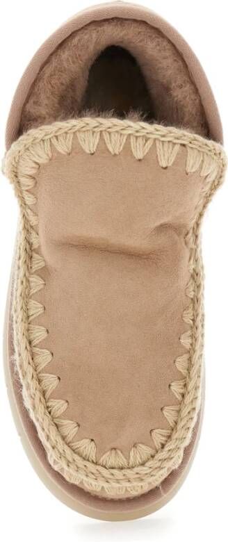 Mou Beige Eskimo Sneaker Bounce Laarzen Beige Dames