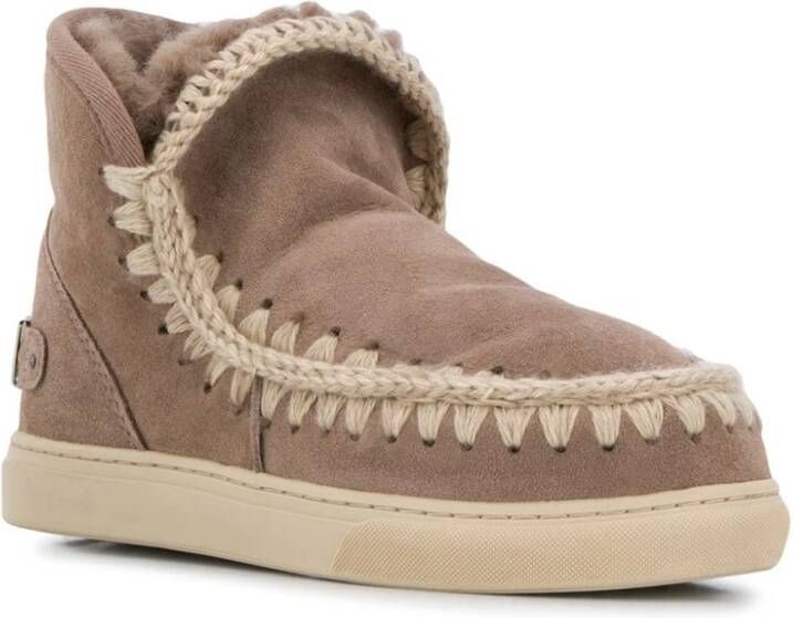 Mou Beige Sneakers voor Vrouwen Aw24 Brown Dames