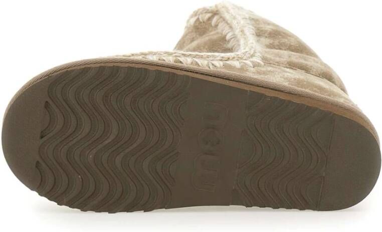 Mou Beige Winterlaarzen Beige Dames