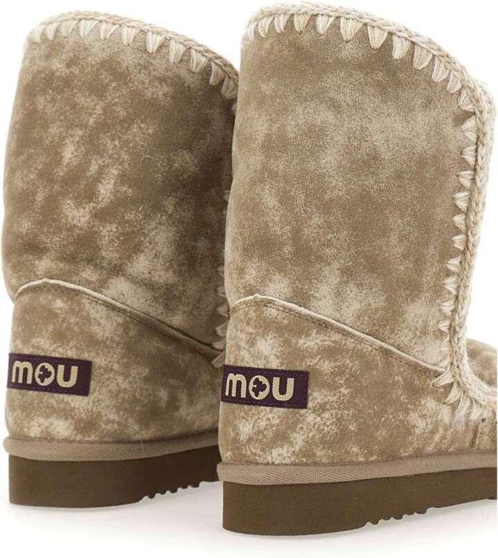 Mou Beige Winterlaarzen Beige Dames