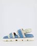 MOU Blauw Bio Strap Sandalen Blauw Mu.sw461001t - Thumbnail 8