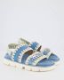 MOU Blauw Bio Strap Sandalen Blauw Mu.sw461001t - Thumbnail 10