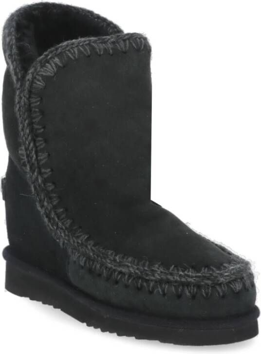 Mou Boots Black Zwart Dames