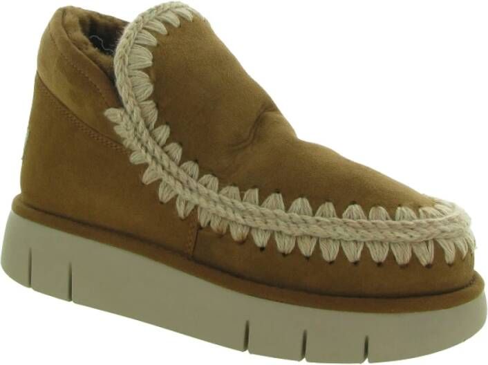 Mou Bounce Sneaker Wallabee Scout Brown Dames