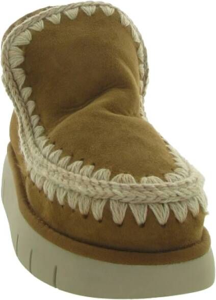 Mou Bounce Sneaker Wallabee Scout Brown Dames