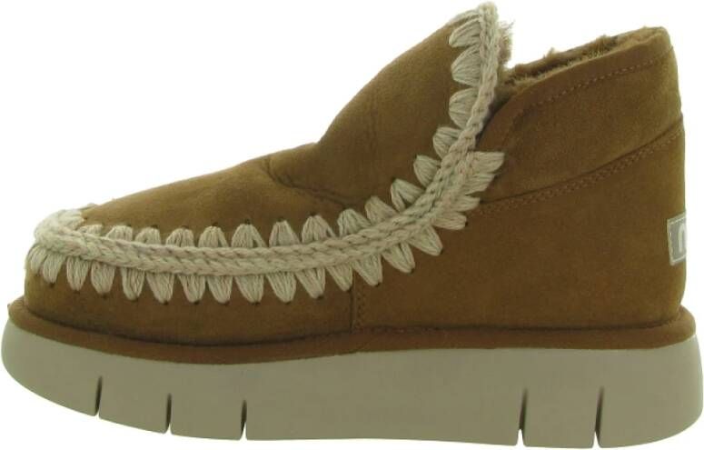 Mou Bounce Sneaker Wallabee Scout Brown Dames