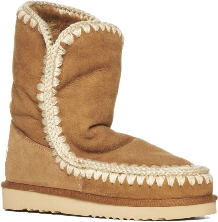 Mou Brandy Eskimo Enkellaarzen Brown Dames