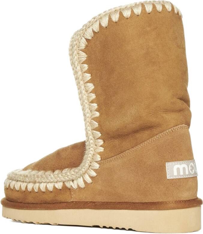 Mou Brandy Eskimo Enkellaarzen Brown Dames