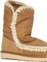 MOU Eskimo Boot Vachtlaarzen Warme Laarzen Dames Bruin - Thumbnail 9