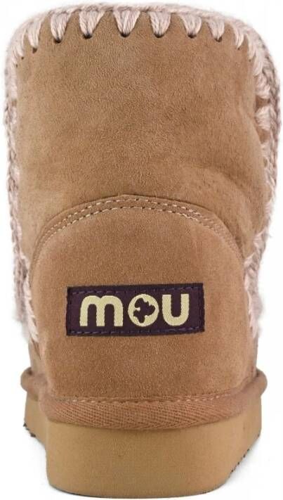 Mou Bruine Eskimo Kant Schapenvacht Laarzen Brown Dames