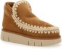 MOU Vachtlaarzen Dames Eskimo Bounce Sneaker Maat: 37 Materiaal: Suède Kleur: Cognac - Thumbnail 7