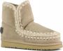 Mou Bruine Sheepskin Eskimo Laarzen met Glitter Brown Dames - Thumbnail 2