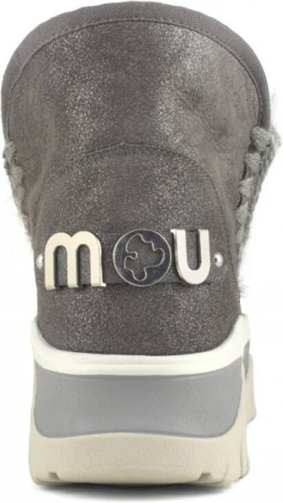 Mou Chunky Eskimo sneaker in schapenvacht Gray Dames